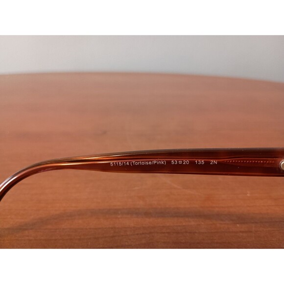 Coach HC 8056 L052 Kylie Eyeglasses FRAMES ONLY 5115/14 Tortoise Pink 53 20 135 - Picture 5 of 8
